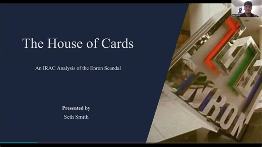 Enron IRAC Analysis Presentation