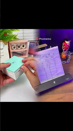 Phomemo M02 sticker printer - your best study buddy! #phomemo