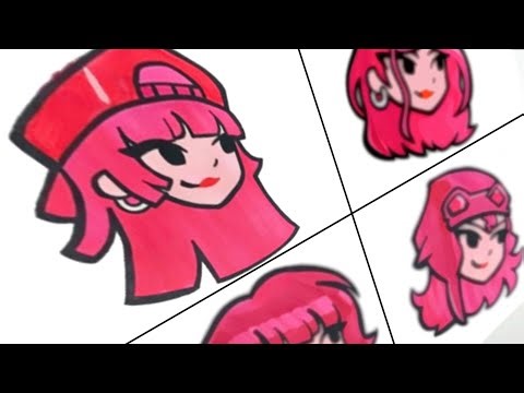 Drawing Health Icons [ FRIDAY NIGHT FUNKIN ] PART 6 Spaghetti Song