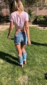 5.2M views · 10K reactions | She transforms jeans with simple tool This original video was produced by Network Media and MC Has Fun. | Drama Club: Backstage Pass | Facebook