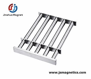 [Hot Item] Super Strong 250X250mm Easy Clean Neodymium Magnet Grid 12000 Gauss Self Clean Magnet Grate Manufacturer