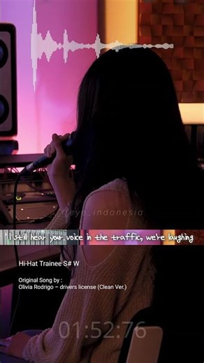 Hi-Hat Trainee S# W Vocal | Olivia Rodrigo – drivers license (Clean Ver.) - Part 3 #ifeye #HiHat