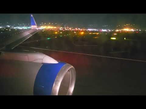 Boeing 757-200 Taxi, Takeoff, Climb from Newark, New Jersey [HDR]