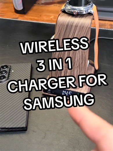Power Your Galaxy: 3-in-1 Wireless Charger