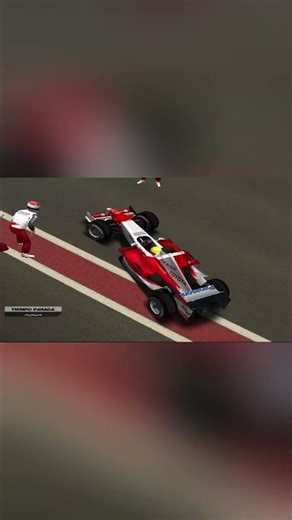 Así era los pits en el F1 05 de PS2 | GP Spa | Ralf Schumacher | Toyota | #f1 #gaming #gamers #ps2