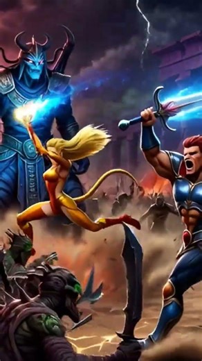 ⚔️🐱 Mumm-Ra Unleashes a Demonic Army vs Lion-O & the ThunderCats 🔥🌑
