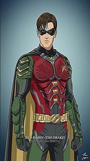 RED ROBIN TIM DRAKE Tech expert and detective #4