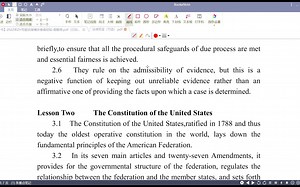 Lesson1 The Adversary System in the American Judicial Process