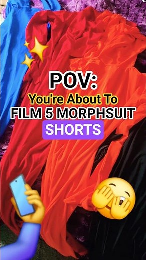 Preparing for morphsuit activities! 😃 #trending #youtubeshorts #shorts