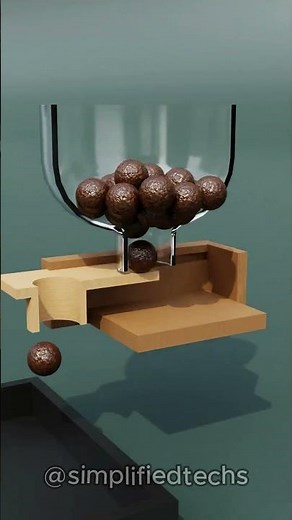 How Candy Dispenser works #mechanism #diyproject #useful #simplifiedtechs #woodwork