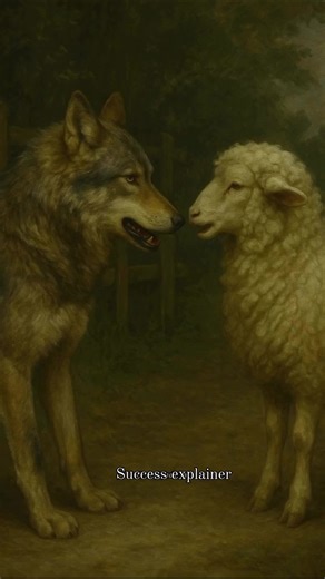 We tell the powerful fable of the sheep and the dogs: The sheep convinced themselves their guardians were chains, not shields. They walked away seeking „freedom,“ only to become the wolves‘ next meal. How often have we mistaken protection from our parents or mentors for control, only to realize later they were guarding us from the „wolves in society“? We share timeless lessons and stories that shift our perspective in seconds. 👉 Follow success.explainer for daily wisdom and mindset checks. #mot