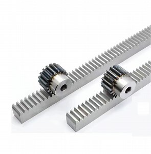 [Hot Item] Machine Part CNC Standard Gear Racks Galvanized Steel Gear Rack Square Helical Rack Pinion Gear for CNC Machines