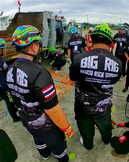 Holmatro RSK Omnishore learning series Big Rig Chantaburi 2025 Thailand Mexico Canadian Instructors Be the Best Holmatro OmniShore is a groundbreaking shoring system that is transforming how rescue teams handle emergency stabilization and structural support. Traditionally, shoring—bracing unstable structures, trench walls, or vehicles after an accident—required many different tools and careful measurements under stressful, time-critical conditions. OmniShore changes that by letting first respond