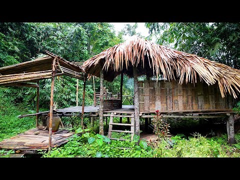 LIVING OFF GRID - building a log cabin, project for new houses in the wilderness, OFF GRID Ep.21