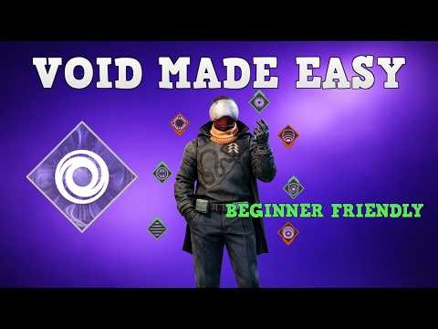 Void Subclass Made SIMPLE | Beginner’s Guide | Destiny 2