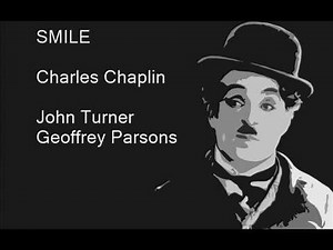 Smile - Chaplin piano karaoke key of F with Lyrics