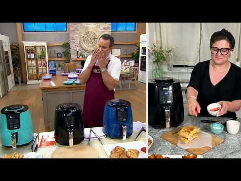 Ninja 4-qt Air Fryer with Removable Multi-Layer Rack on QVC