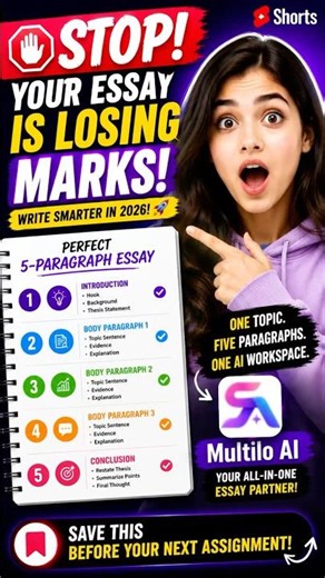 STOP Writing Essays Like This! | Perfect 5-Paragraph Essay with AI (2026)