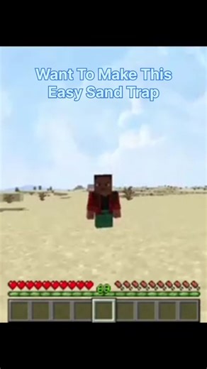 Minecraft’s Deadliest Quicksand Trap 😱 No One Can Escape!