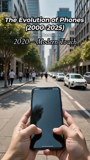 Phones Then vs Now (2000–2025) #thenandnow #phonesevolution