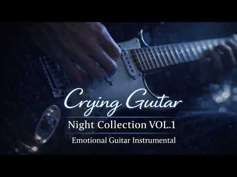 Emotional Crying Guitar 🎸 Night Vibes Instrumental | Deep & Soulful Rock