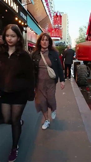 A random walk in Paris… and there it is: Moulin Rouge ❤️#City#Tourism#People#Nightlife#Nightclub#