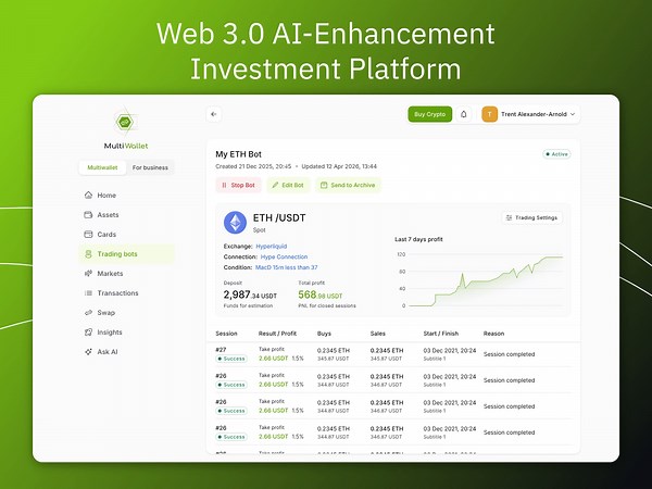 Web 3.0 AI-Enhancement Investment Platform