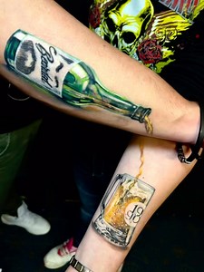 1.5K views · 46 reactions | Beer time!! #coupletattoo #beertattoo #beer #colortattoo #realistictattoo #realistic #freshbeer #inked #ink #inkedmag #inkedpeople #inkedup #laspeziatattoo #italiantattooartist #girltattooartist #art #realism #beerlover #beerlovers #inkstagram #tattoolife | Mara tattoo studio La Spezia | Facebook