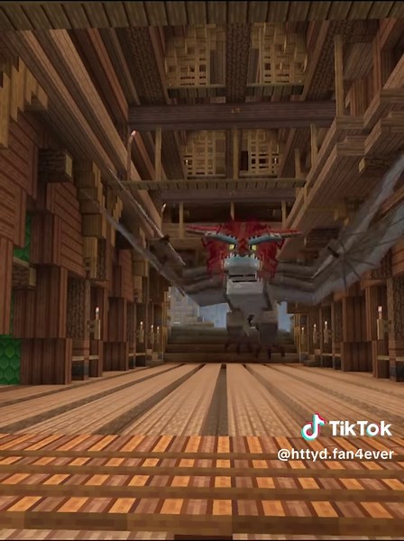 How to Train Your Dragon in Minecraft Gameplay