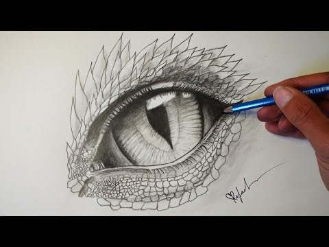 Realistic step to step dragons eye tutorial | beginners friendly | Rafael-il