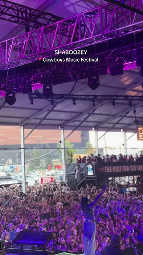 Oh my, good Lord 🔥 #shaboozey #cowboysmusicfestival #calgarystampede