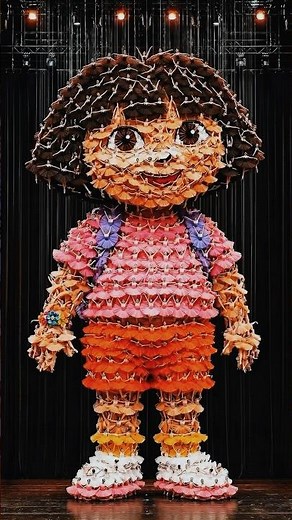 Dora the explorer 😳😳| Viral talent hub| #opticalillusion