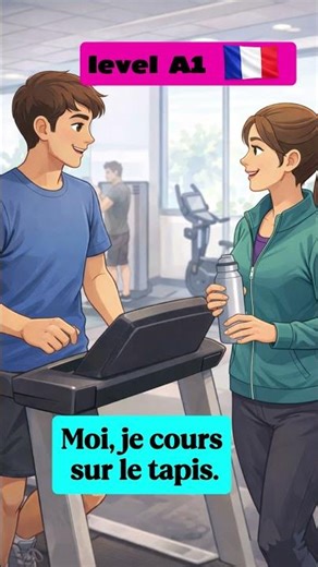 French Conversation for Beginners: Talking at the Gym (Easy Dialogue)