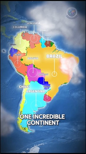 🔥 Can You Name All 12 Countries in South America? 🌎 | #shorts #southafrica #southamerica