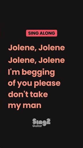 Sing "Jolene" by Dolly Parton (Acoustic Karaoke)