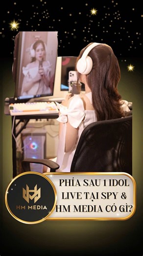 Phía sau một Idol livestream không chỉ là camera và ánh đèn. Mà còn là hệ thống, thiết bị, quản lý và cả một team luôn theo sát từng buổi live. Tại SPY & HM MEDIA, Idol không phải tự xoay sở một mình, mà được đồng hành để làm nghề đúng cách và lâu dài. #hmmedia #spymedia #idolive #idolivetiktok #livestream