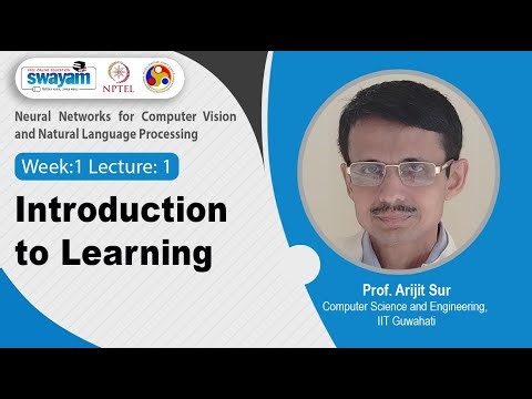 W-1:L-1: Introduction to Learning