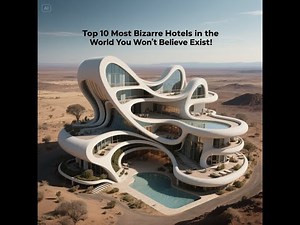 Top 10 Most Bizarre Hotels in the World You Won’t Believe Exist!