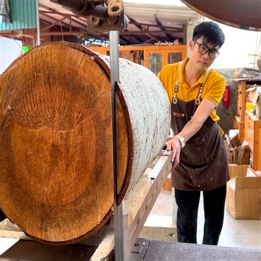 1.7M views · 6.2K reactions | DIY 3D Mosaic Tea Table With Eye Catching Effect From A Giant Hundred Year Old Tree Stump | Woodworking Skill | Facebook