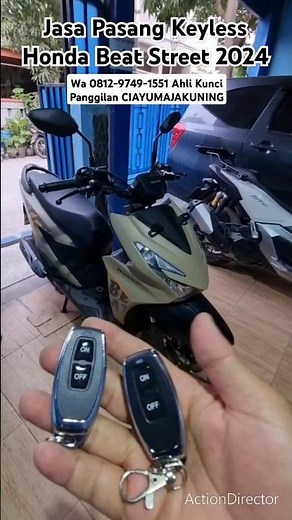 Install Keyless Honda Beat Street 2024 WA 081297491551 Nearest Motorcycle Keyless Installation Se...