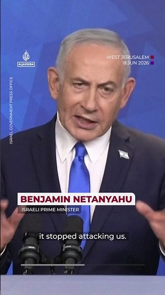 Israel continues strikes on Lebanon despite halting attacks on Iran