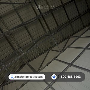 Customer Spotlight: Our New Custom Metal Building from Alan’s Factory Outlet! Check out the amazing transformation of this space! In today’s video, we're taking you on a tour of a custom metal building we built. From start to finish, this project shows the quality, durability, and endless possibilities you can expect when choosing Alan’s for your own dream building! Design yours at https://bit.ly/4hkyBnm #MetalBuilding #CustomBuildings #AlansFactoryOutlet #BuildingDreams #Construction | Alan's F