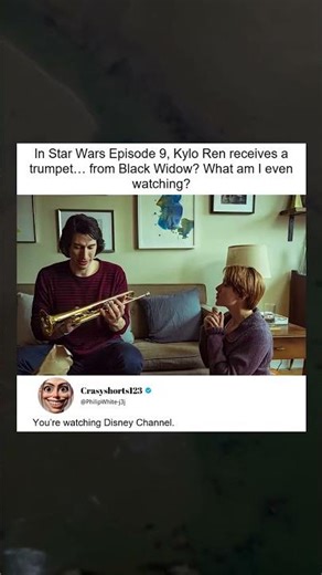 Star Wars 9: Kylo, Black Widow & Trumpet