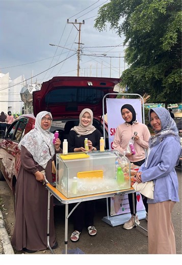 Masyaallah alhamdulillah terimakasih yang sudah mampir dan beli di nebel smoothies😍🥰 #nebelsmothieskotabumi #lampung #minumanviral #lampungutara
