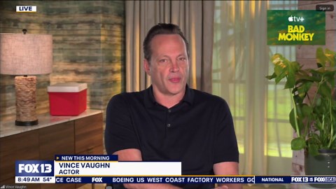 Vince Vaughn talks new series 'Bad Monkey'