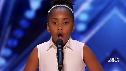 62K views · 1.4K reactions | 9-year-old opera singer Victory Brinker received the Golden Buzzer on last night’s America’s Got Talent. Kate Snow shares her inspiring story. | NBC Nightly News with Tom Llamas | Facebook