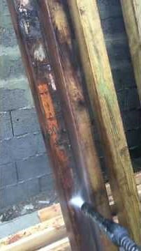 Décapage / renovation bois karcher