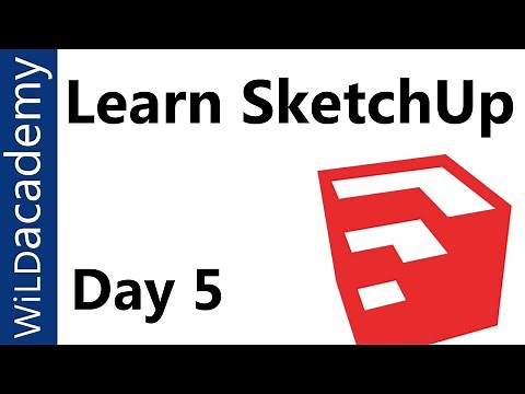 SketchUp Tutorial - 5 - Important Tips