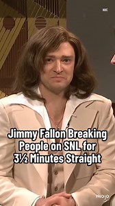Jimmy Fallon Breaking People on SNL for 3 Minutes Straight! | MsMojo