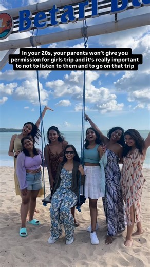 Taking You Places on Instagram: "In your 20s, permissions are optional… memories are not 💅✈️ Tag the girl bestie you’ll never stop traveling with 💕 . . . #fyp #viral #foryou #trending #foryoupage Tags: [ in your 20s there will be somone, its important you dont listen, and probably, solo travel, girls trip ]"